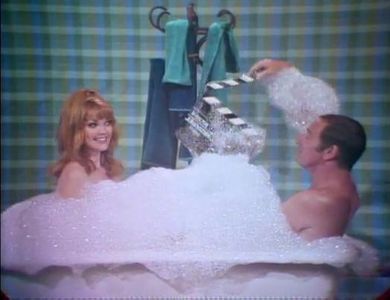 Dick Martin and Pamela Rodgers in Rowan & Martin's Laugh-In (1967)