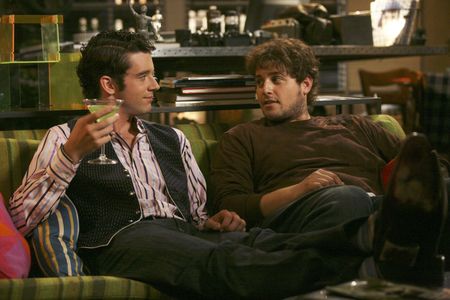 Michael Urie and David Blue in Ugly Betty (2006)