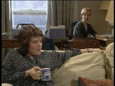 Moira Brooker and Jenny Funnell in As Time Goes By (1992)
