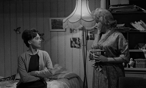 Leslie Caron and Patricia Phoenix in The L-Shaped Room (1962)