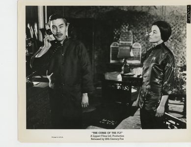 Burt Kwouk and Yvette Rees in Curse of the Fly (1965)