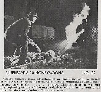George Sanders in Bluebeard's Ten Honeymoons (1960)