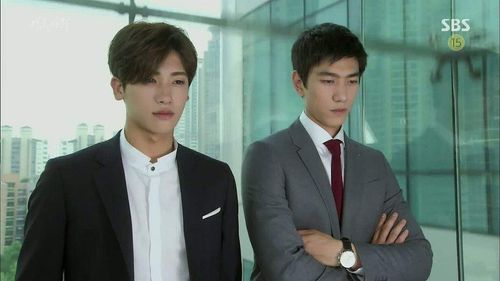 Sung Jun and Park Hyung-sik in High Society (2015)