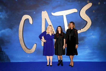 Jennifer Hudson, Rebel Wilson, and Francesca Hayward at an event for Cats (2019)