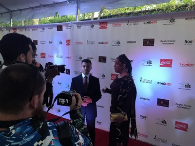 Presented on the red carpet of Children Uniting Nations, by T'Keyah Crystal Keymah, Actress