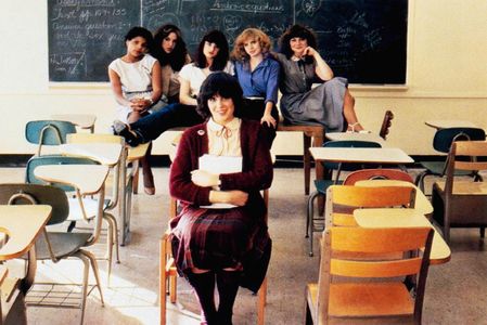 Angela Bressler, Sara Eckhardt, Kristen Riter, and Anita Taylor in Student Bodies (1981)