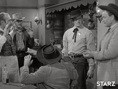 Mike Ragan and Hugh O'Brian in The Life and Legend of Wyatt Earp (1955)