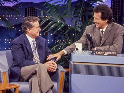 Regis Philbin and Garry Shandling in The Larry Sanders Show (1992)