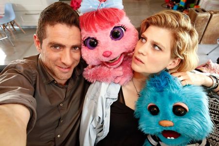 Shimrit Lustig and Moshe Ashkenazi in Little Monsters (2016)