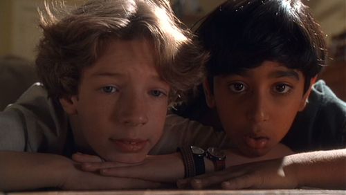 Rishi Bhat and Hal Scardino in The Indian in the Cupboard (1995)