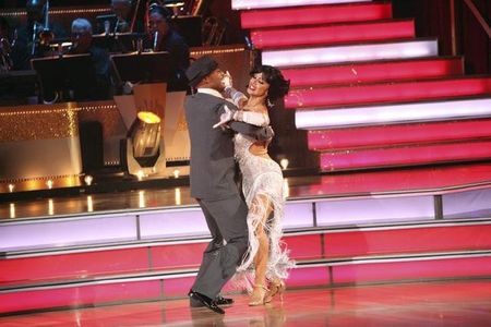 Karina Smirnoff and J.R. Martinez in Dancing with the Stars (2005)