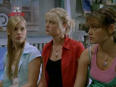 Phoebe Tonkin, Cariba Heine, and Claire Holt in H2O: Just Add Water (2006)