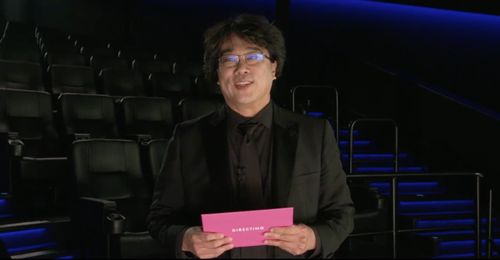 Bong Joon Ho at an event for The Oscars (2021)