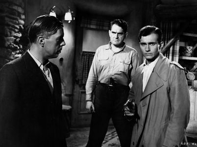 Rudolph Anders, Helmut Dantine, and Hans Schumm in Escape in the Desert (1945)