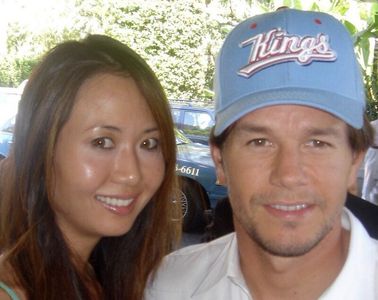 Mark Wahlberg and Michelle Chin