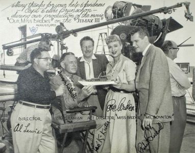 Eve Arden, Joseph LaShelle, Leo K. Kuter, Al Lewis, and Robert Rockwell in Our Miss Brooks (1952)