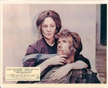 Clint Eastwood and Geraldine Page in The Beguiled (1971)