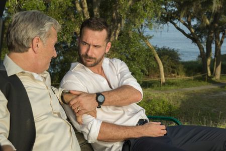 Eric Pierpoint and Barry Sloane in Six (2017)