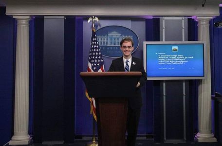 Andrew McKeough in the White House Press Briefing Room on May 31st, 2016