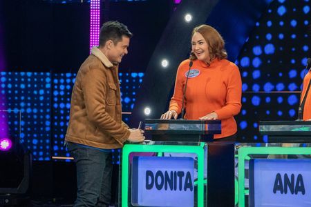 Dingdong Dantes and Donita Rose in Family Feud Philippines (2022)