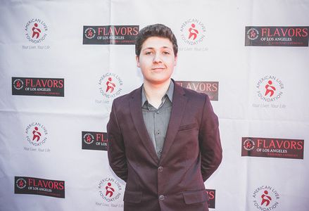 Actor and comedian Zach Louis arrives at the Flavors of Los Angeles Culinary Gala.
