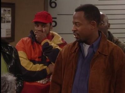 Martin Lawrence and Carl Anthony Payne II in Martin (1992)