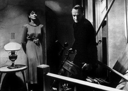 Valerie Hobson and Conrad Veidt in The Spy in Black (1939)