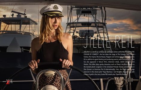 Jillie Reil, THE COUGAR OF COMEDY®- VueZ Magazine (1)