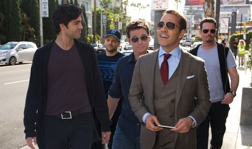 Kevin Dillon, Adrian Grenier, Jeremy Piven, Kevin Connolly, and Jerry Ferrara in Entourage (2015)