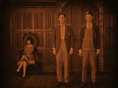 Annette Benson, Robin Irvine, and Ivor Novello in When Boys Leave Home (1927)
