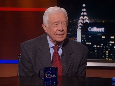Jimmy Carter in The Colbert Report (2005)