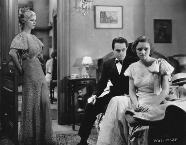 Joan Bennett, Noel Madison, and Ruth Selwyn in The Trial of Vivienne Ware (1932)