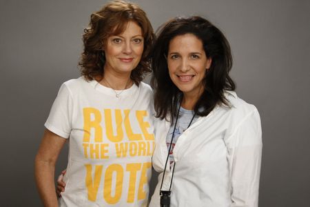 Susan Sarndon, Sue Kramer director, youvote campaign