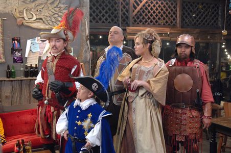 Martin Klebba, Sandra Taylor, and Chris Wylde in All's Faire in Love (2009)