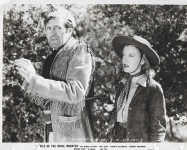 George Chesebro and Nell O'Day in Perils of the Royal Mounted (1942)
