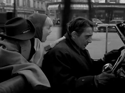Dominique Maurin and Jean Servais in Rififi (1955)