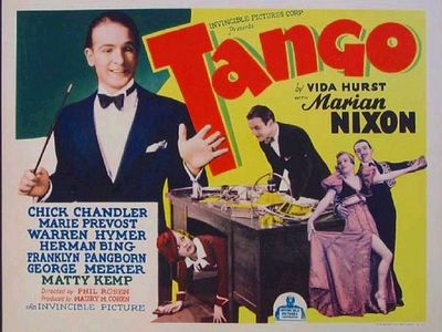 Chick Chandler, George Meeker, Marian Nixon, and Marie Prevost in Tango (1936)