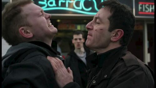 Playing guest lead Ian Mcnair in Case histories with Jason Isaacs.