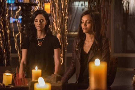 Tala Ashe and Maisie Richardson-Sellers in DC's Legends of Tomorrow (2016)