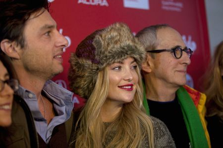 Kate Hudson, Zach Braff, and Michael Shamberg at an event for Wish I Was Here (2014)