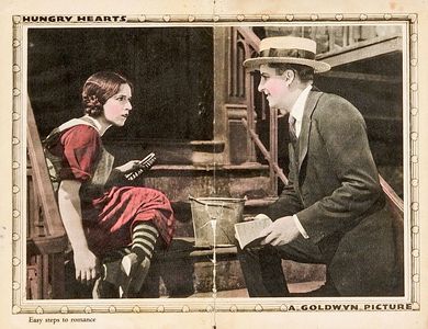 Helen Ferguson and Bryant Washburn in Hungry Hearts (1922)