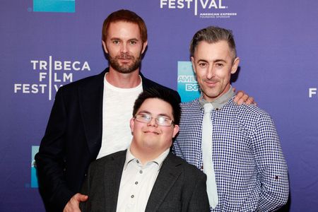Alan Cumming, Garret Dillahunt, and Isaac Leyva at an event for Any Day Now (2012)