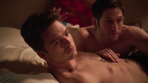 Sebastian Stan and Nick Mathews in Political Animals and Second Time Around