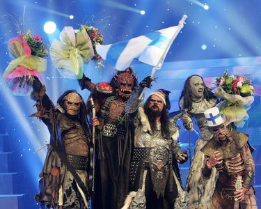 Mr. Lordi, Jussi Sydänmäki, Amen, Kita, Ox, and Awa in The Eurovision Song Contest (2006)