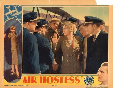 Oscar 'Dutch' Hendrian, Evalyn Knapp, James Murray, and Arthur Pierson in Air Hostess (1933)