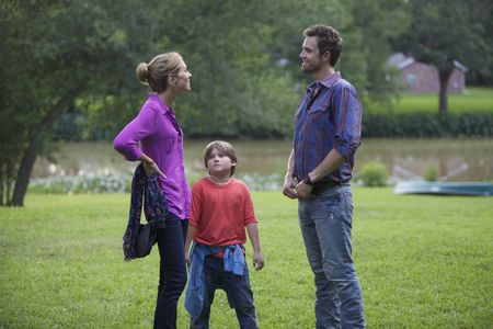 Hilarie Burton, Tyler Hilton, and Brody Rose in Christmas on the Bayou (2013)