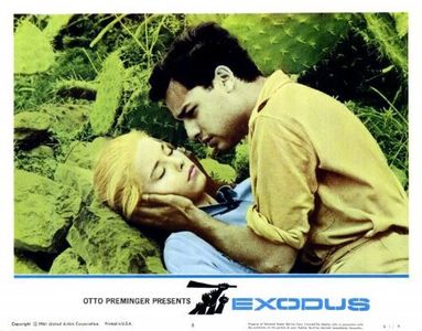 Sal Mineo and Jill Haworth in Exodus (1960)