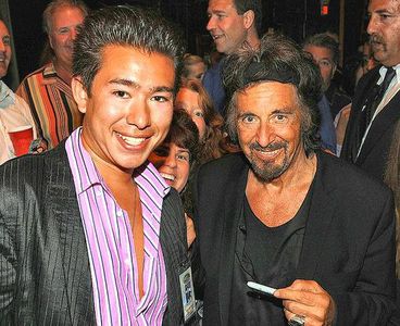 Derek Hedlund & Al Pacino at Premiere Event