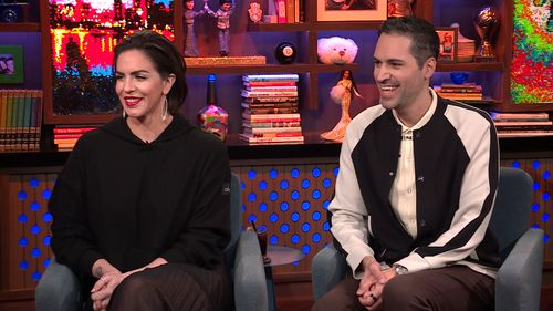 Katie Maloney and Danny Pellegrino in Watch What Happens Live with Andy Cohen: Katie Maloney & Danny Pellegrino (2023)