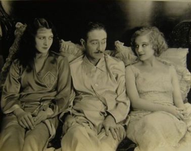 Arlette Marchal, Adolphe Menjou, and Greta Nissen in Blonde or Brunette (1927)